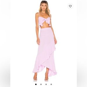 Flynn Skye Michelle Maxi. Size M.Removable straps. Adjustable tietop.Retail $250